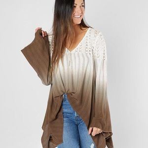 Gimmicks striped lace top